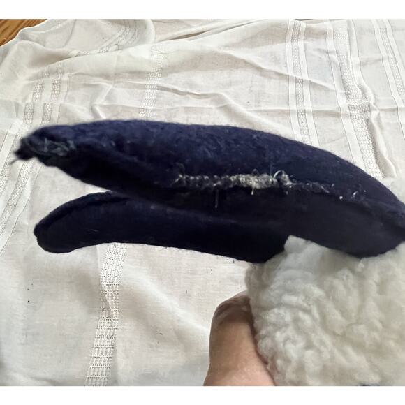 Vintage Elka Toys Navy Billy Goat mascot plush stuffed animal 1960s 70s USA - Picture 16 of 16